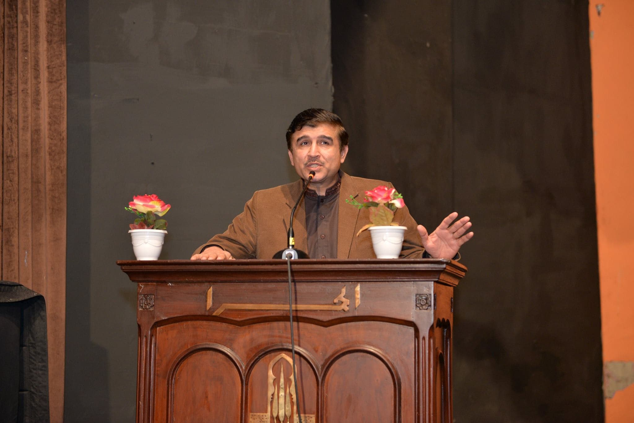 Honoured Guest at The Muslim School